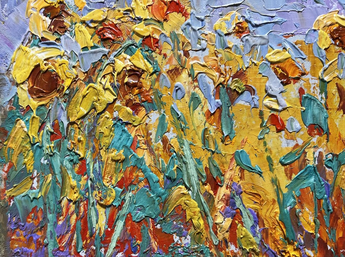 Oil painting To the sky Alex Kalenyuk - 7