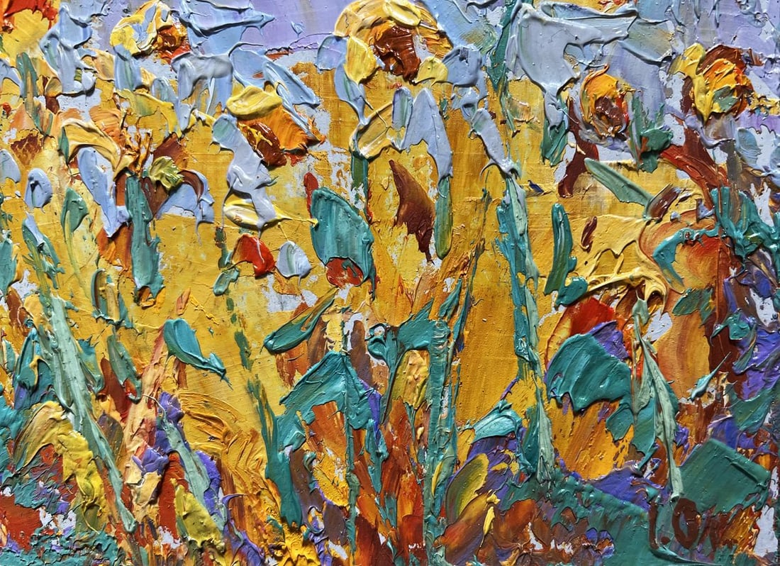 Oil painting To the sky Alex Kalenyuk - 8