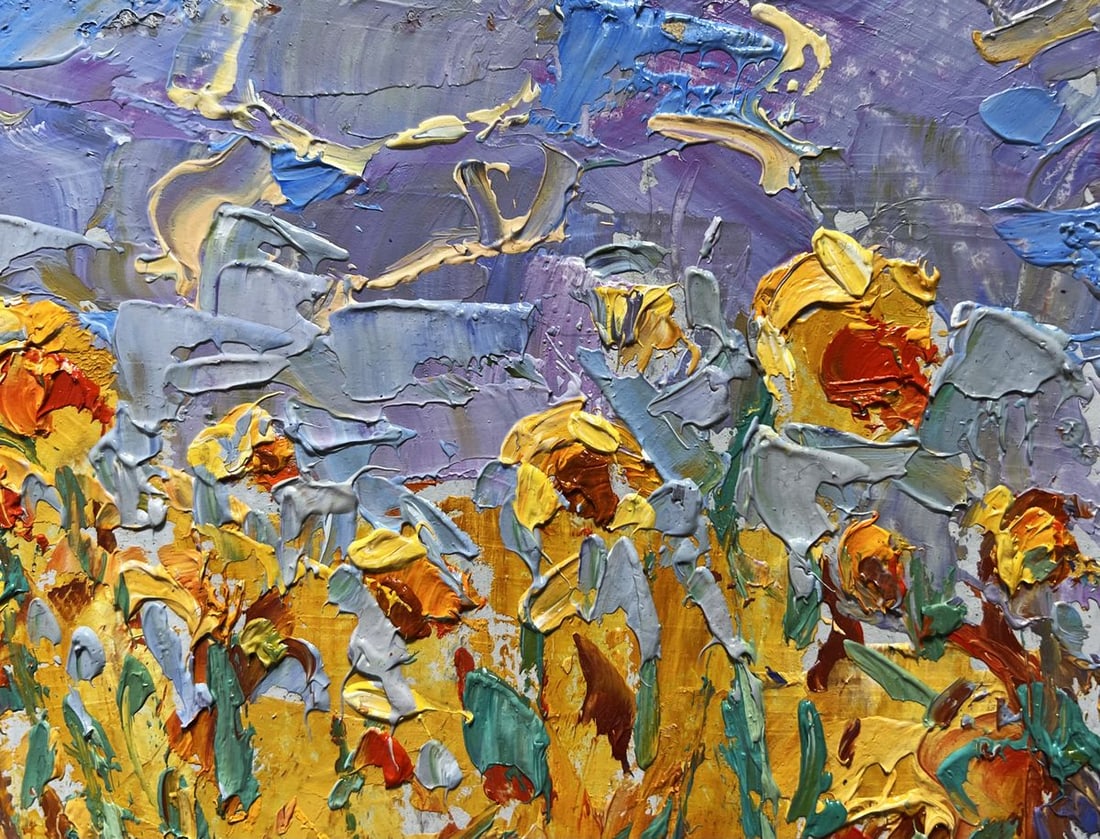 Oil painting To the sky Alex Kalenyuk - 9