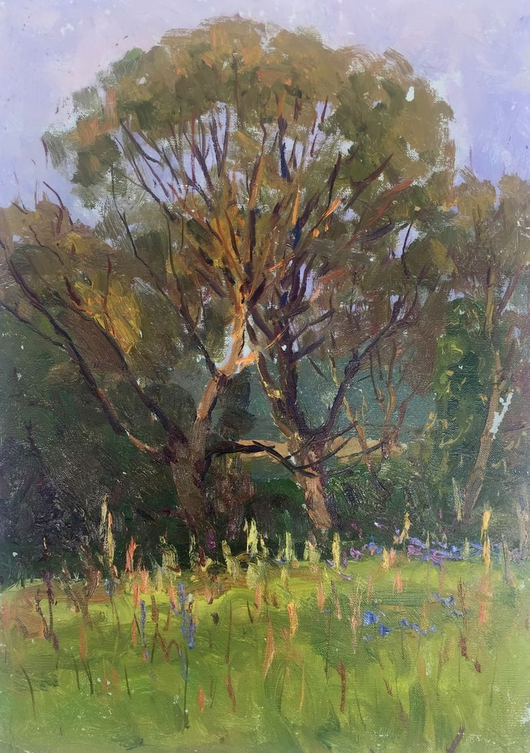 Oil painting In the forest Demeshah Y. A. Kolotsyup (1 of 9)