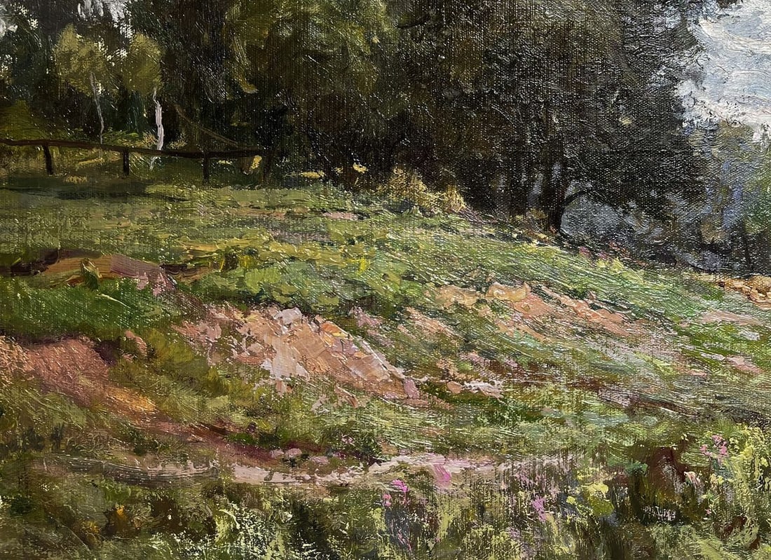 Oil painting Beautiful summer day Nikolay Rabotyagov - 4