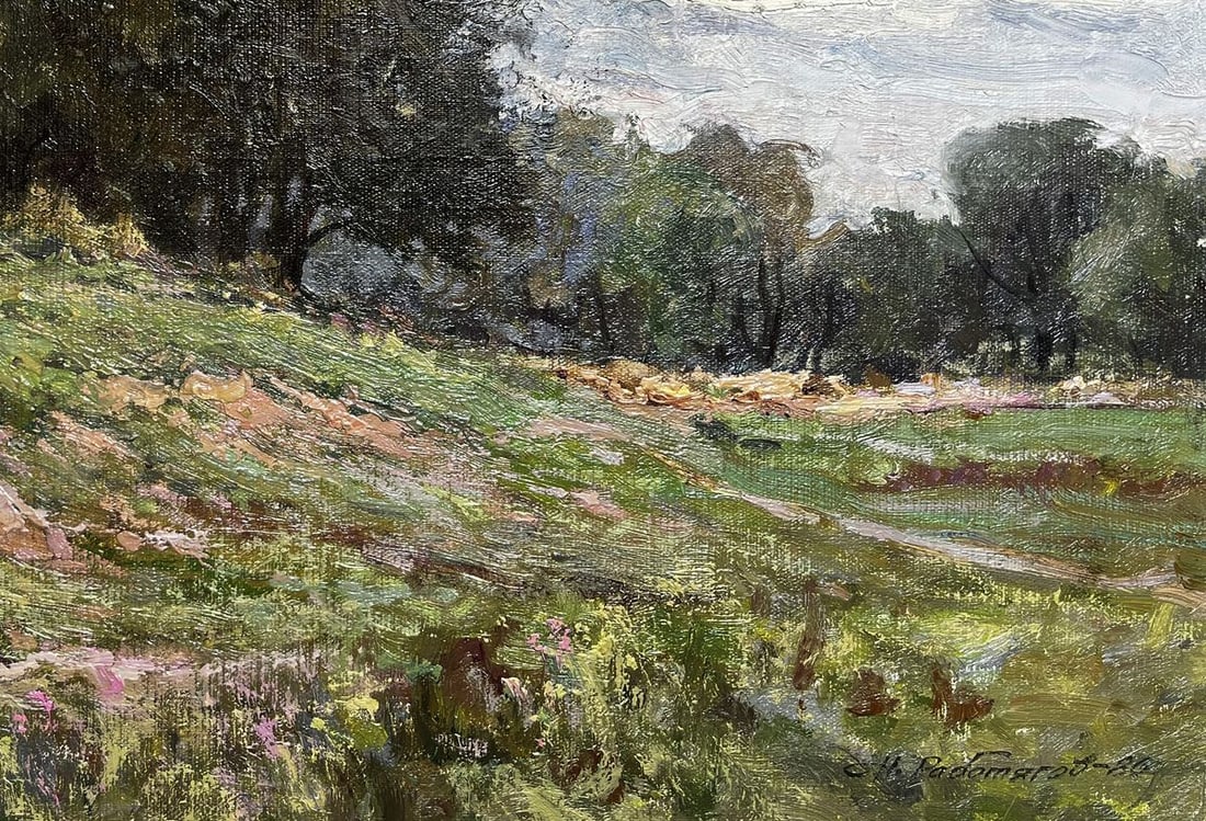 Oil painting Beautiful summer day Nikolay Rabotyagov - 5
