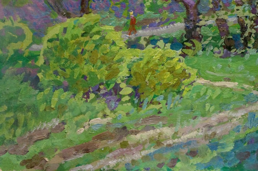 Oil painting Path in the grove Ruban Grigory Savelievich - 2