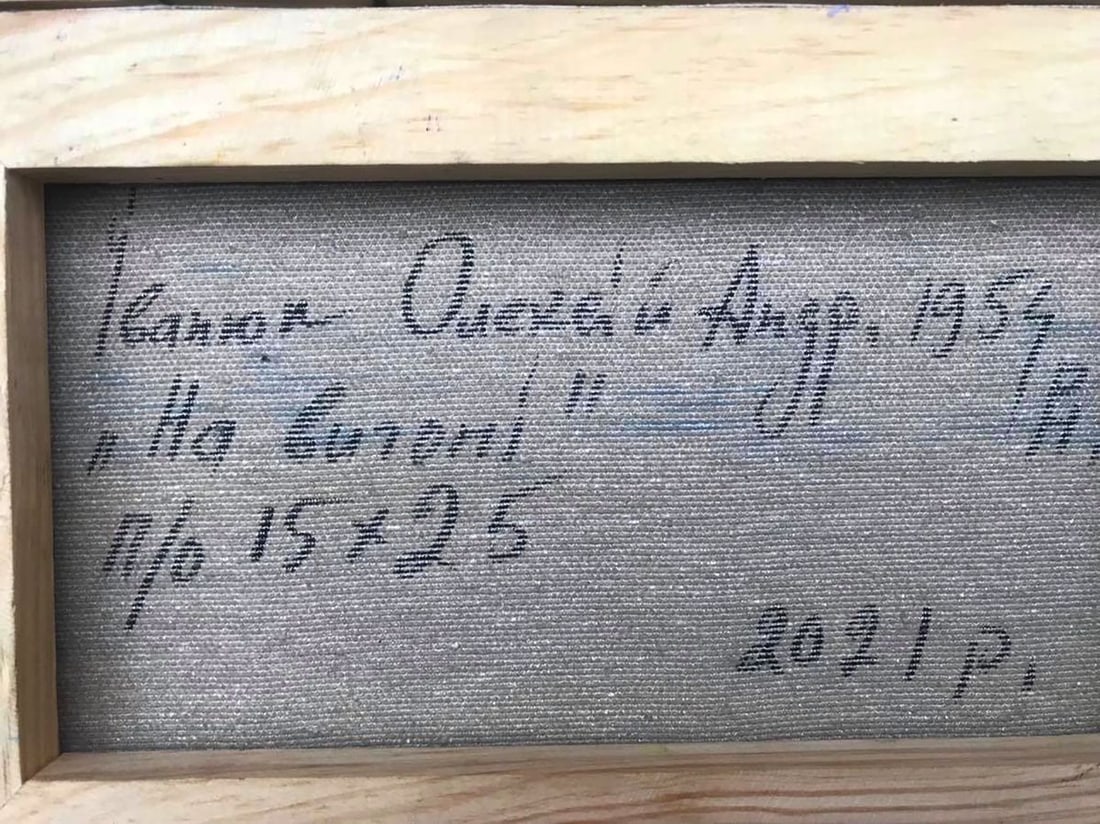 Oil painting Overlooking the village Kalenyuk Alex - 6