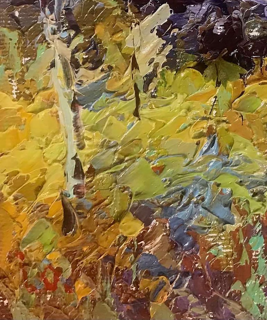 Oil painting In the woods Kalenyuk Alex - 4