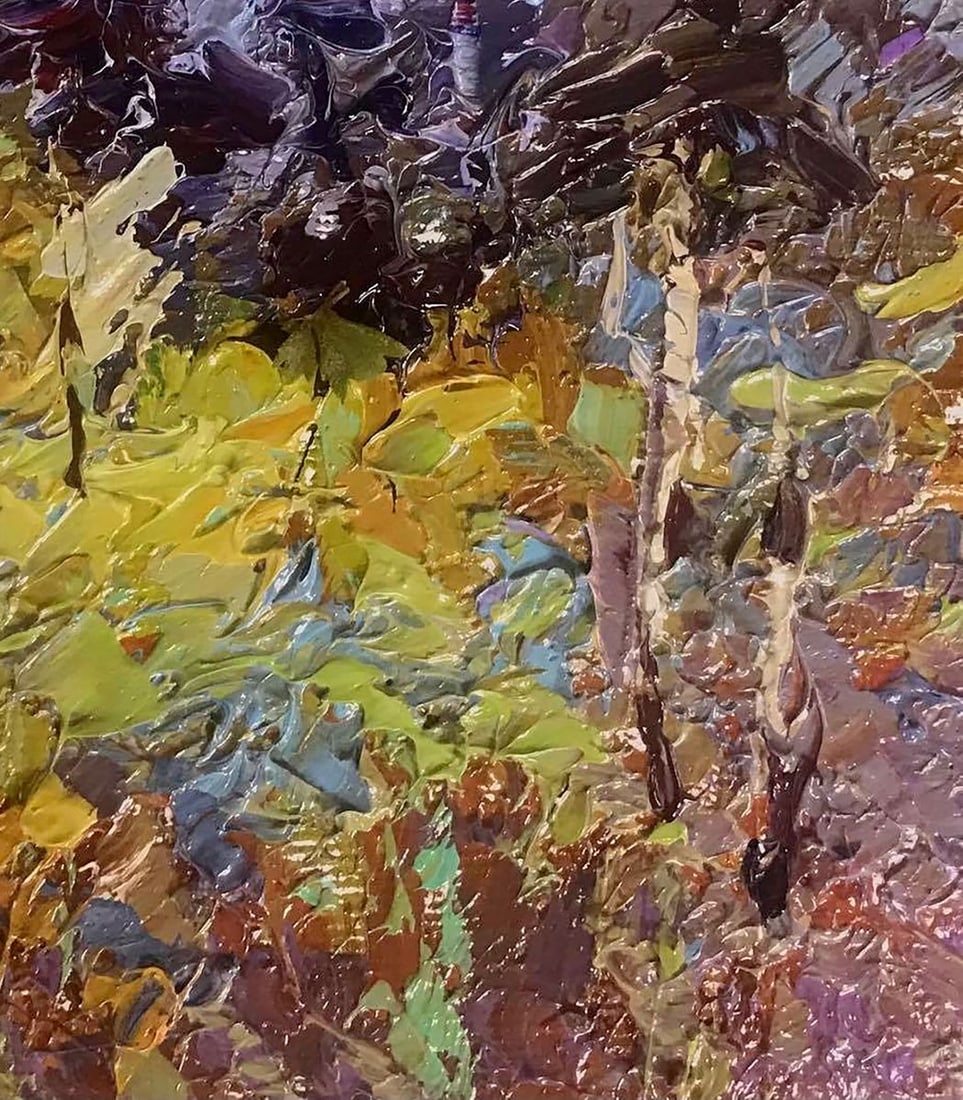 Oil painting In the woods Kalenyuk Alex - 5