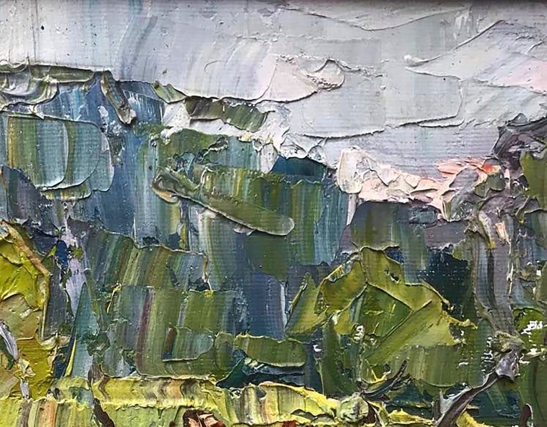 Oil painting In the field in the meadows Kalenyuk Alex - 3