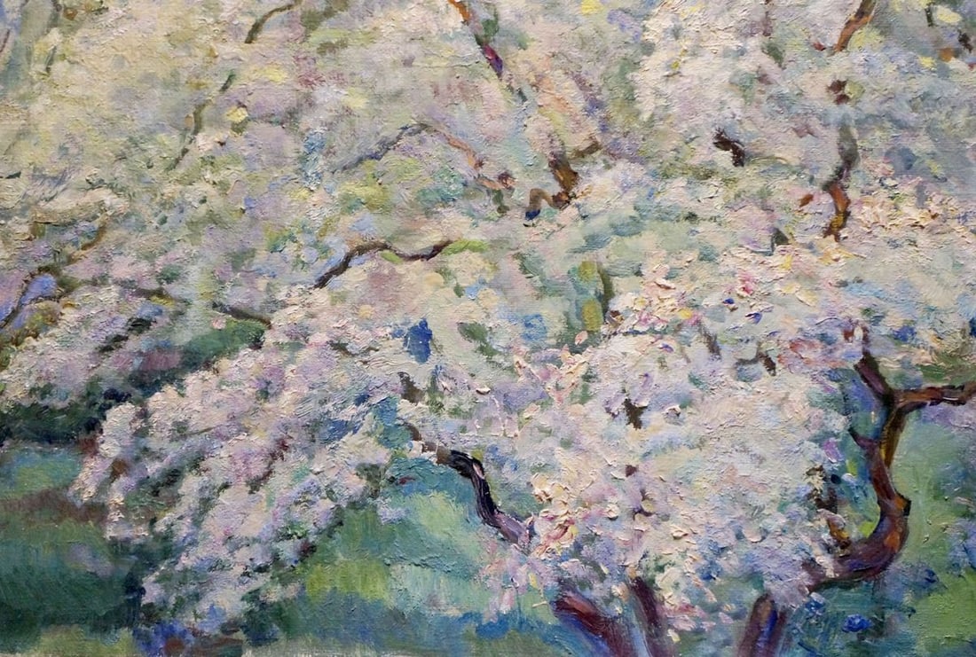 Oil painting Blooming tree Tytarenko Odarka Anatoliivna - 2