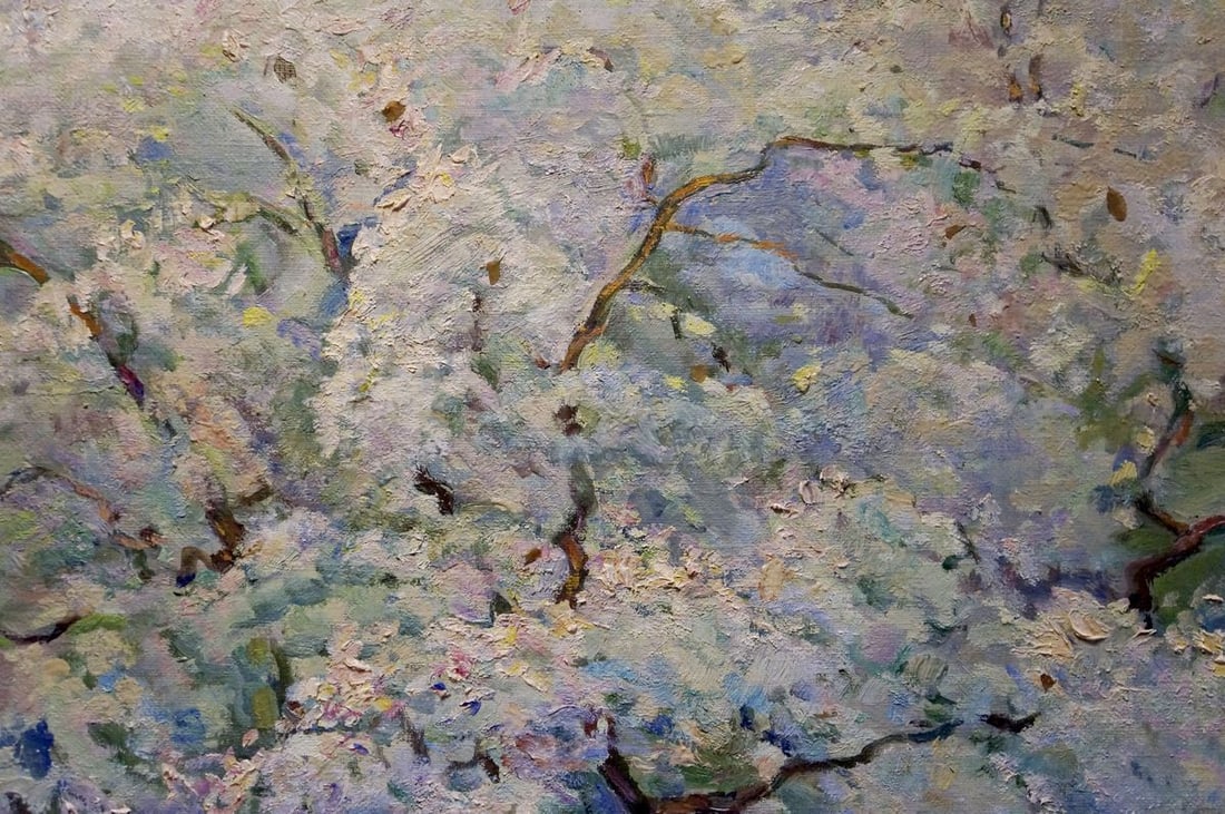 Oil painting Blooming tree Tytarenko Odarka Anatoliivna - 6