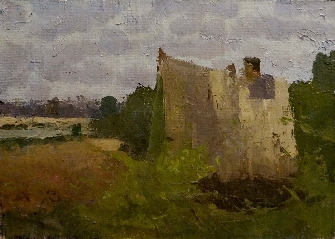 Oil painting Camp in the forest: Title: Oil painting Camp in the forest Description: NoVern 495 *** ABOUT THIS PAINTING *** * TITLE: "Camp in the forest" * ARTISTS: * SIZE: 31x22 cm/'12.20x8.66 inches' * MEDIUM: oil, canvas *