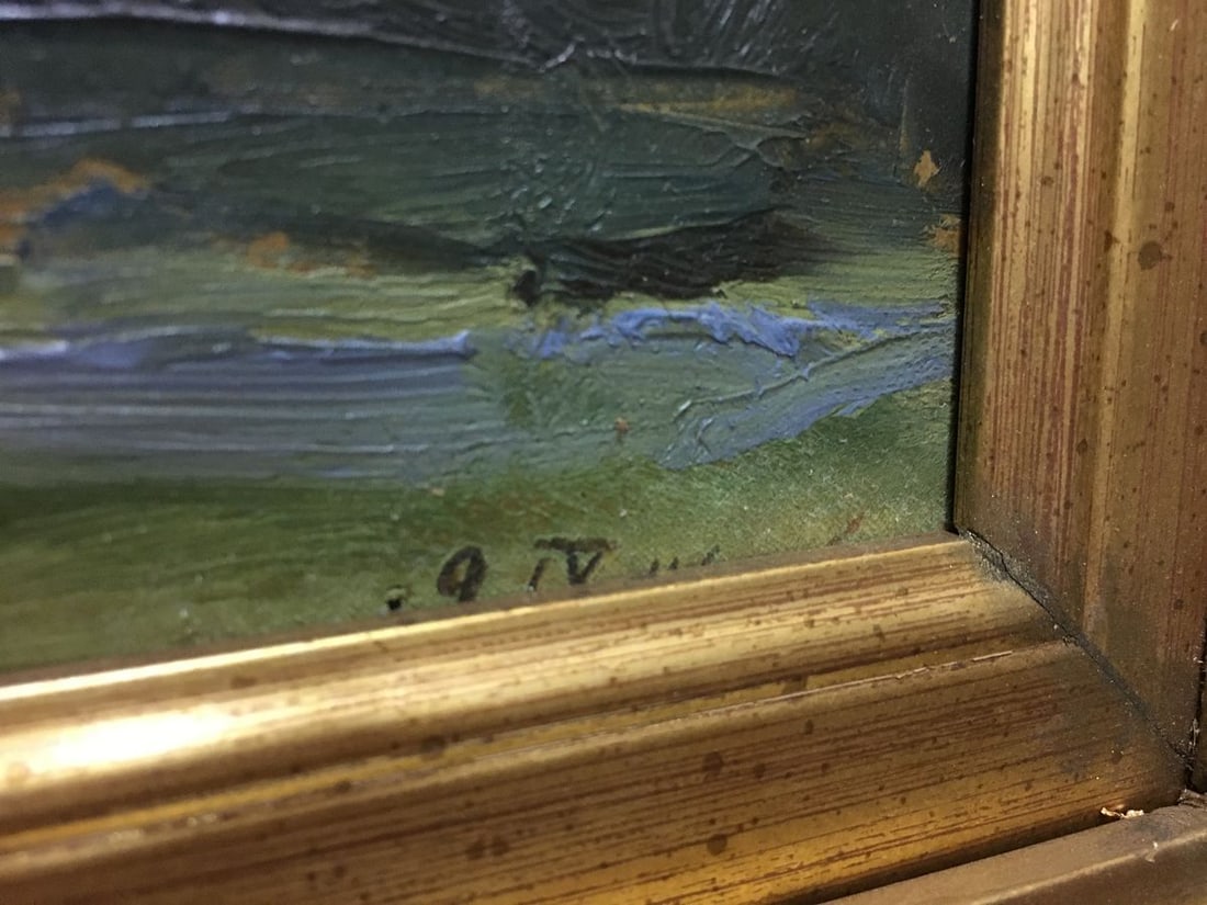 Oil painting Twilight Boris Nikolaevich Yakovlev - 10