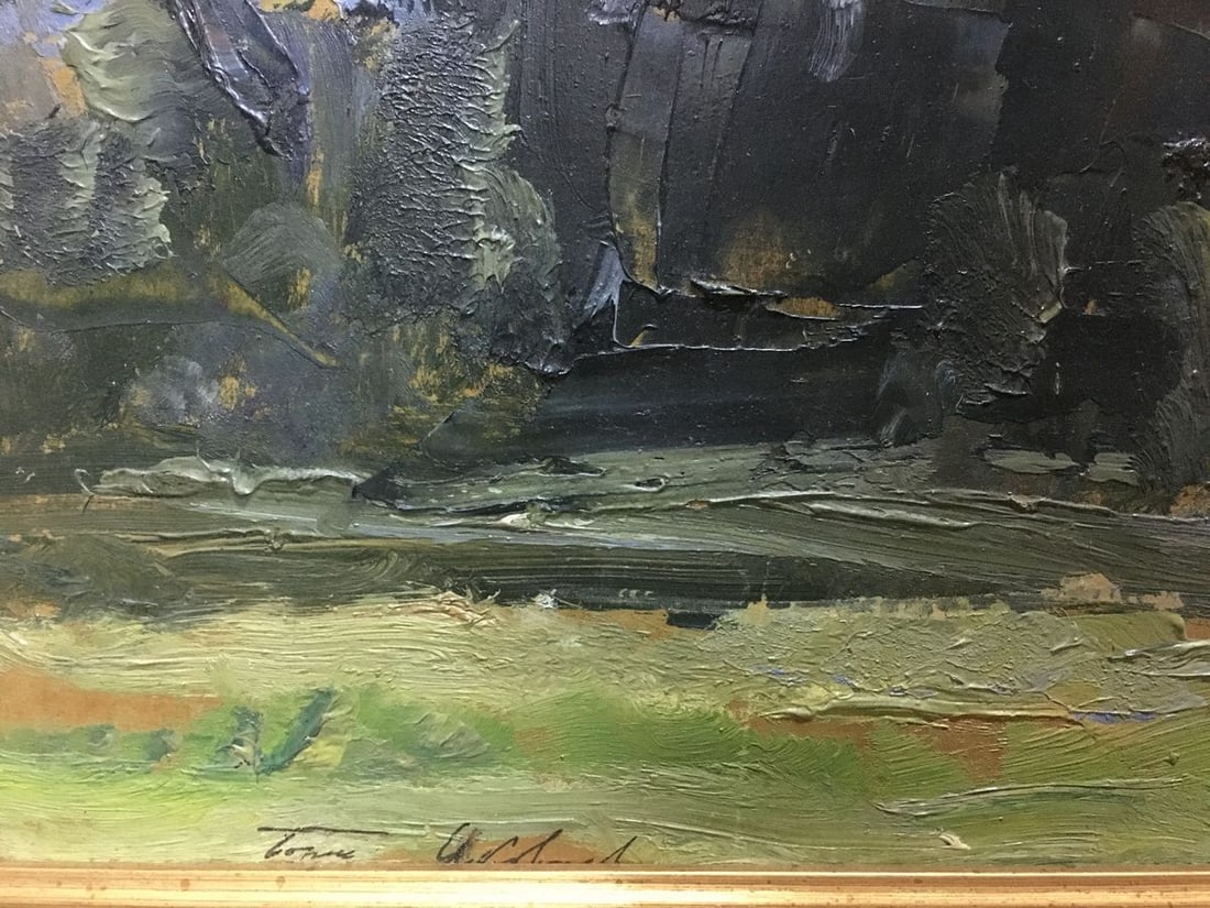 Oil painting Twilight Boris Nikolaevich Yakovlev - 3