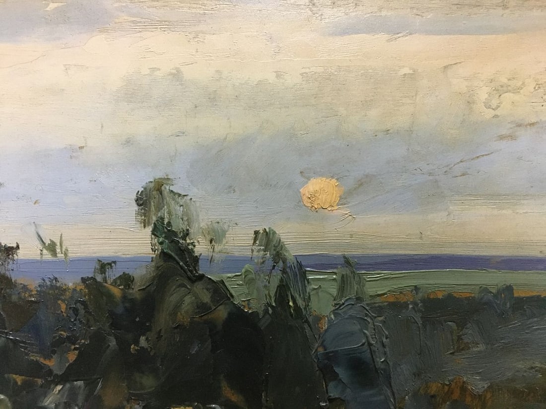 Oil painting Twilight Boris Nikolaevich Yakovlev - 5
