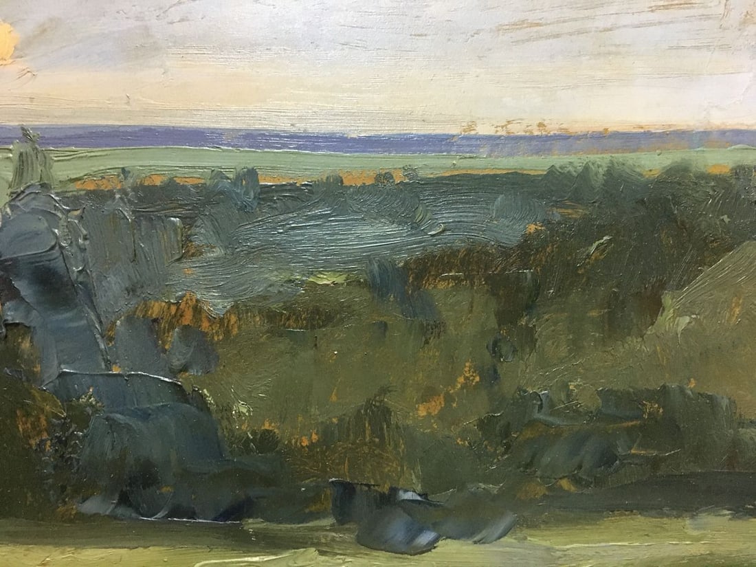 Oil painting Twilight Boris Nikolaevich Yakovlev - 6