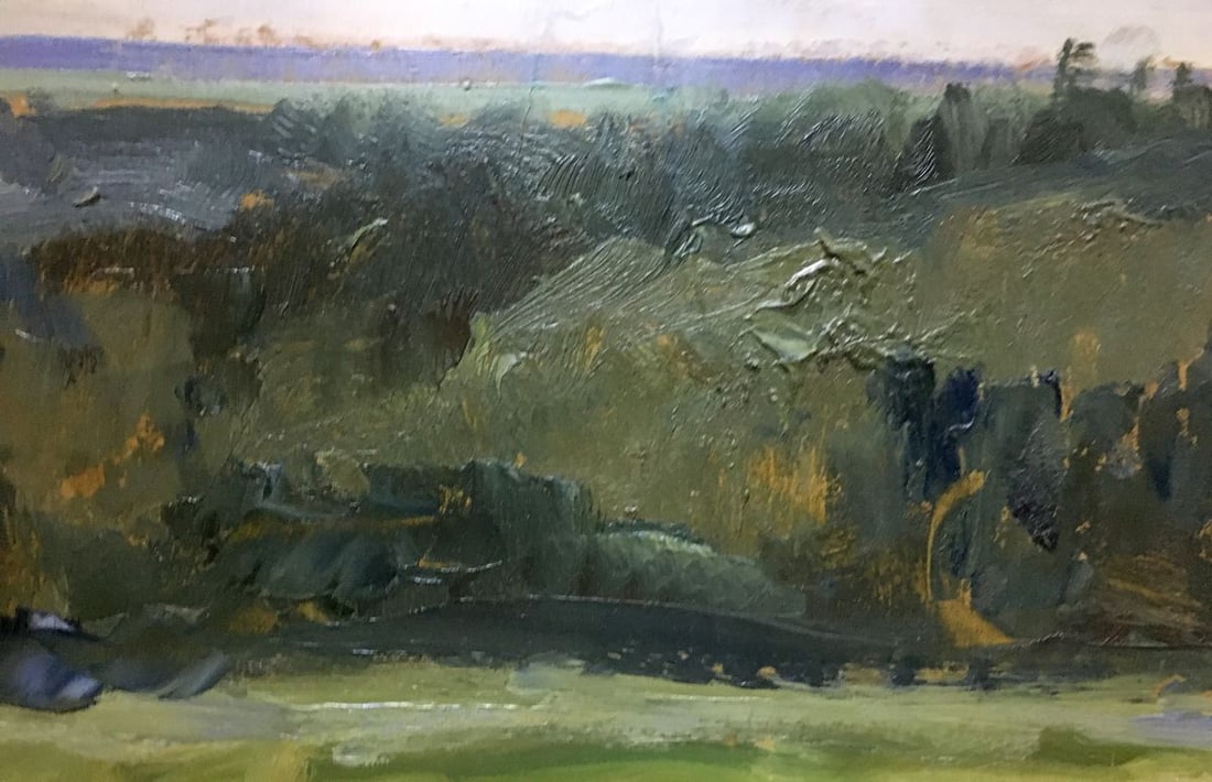 Oil painting Twilight Boris Nikolaevich Yakovlev - 7