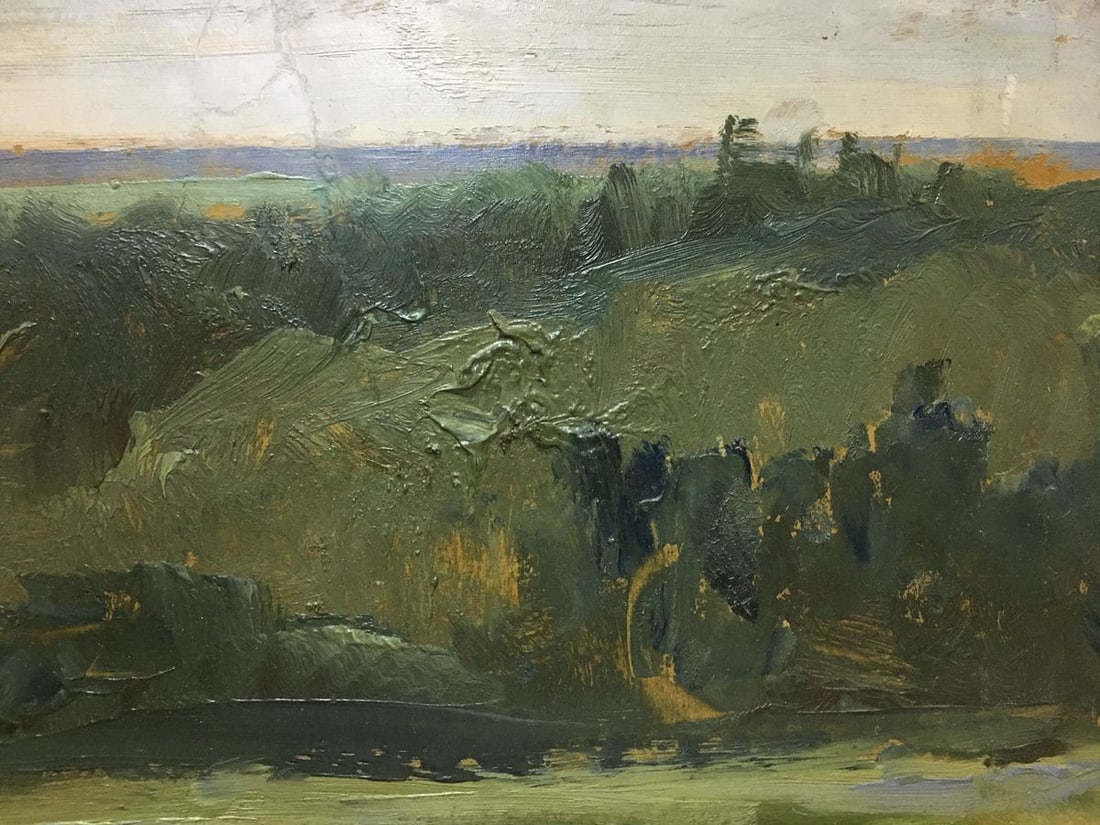 Oil painting Twilight Boris Nikolaevich Yakovlev - 8