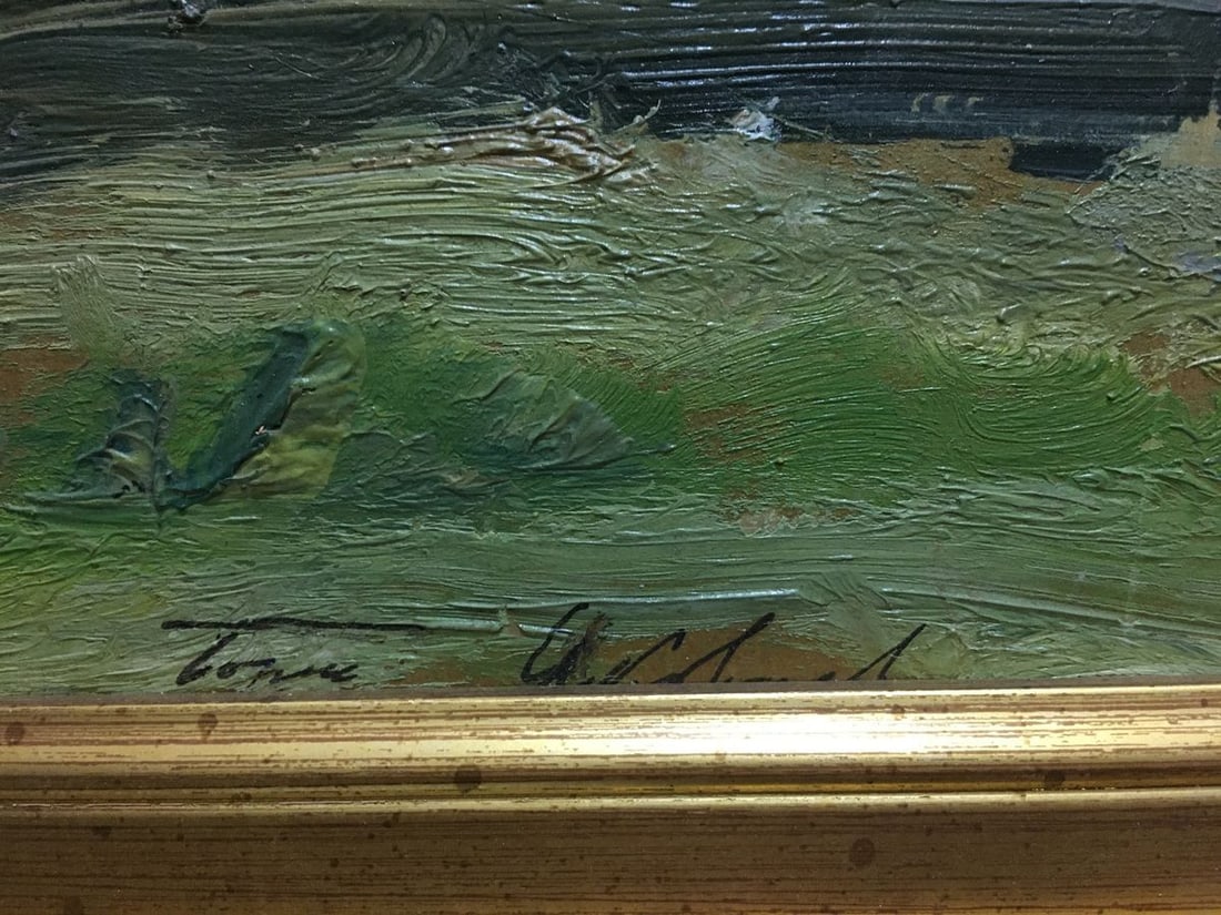 Oil painting Twilight Boris Nikolaevich Yakovlev - 9