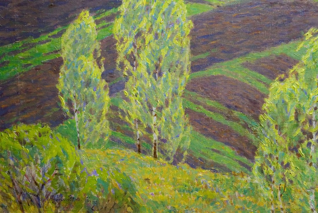 Oil painting Spring Zlyden Yuri Fedorovich - 2