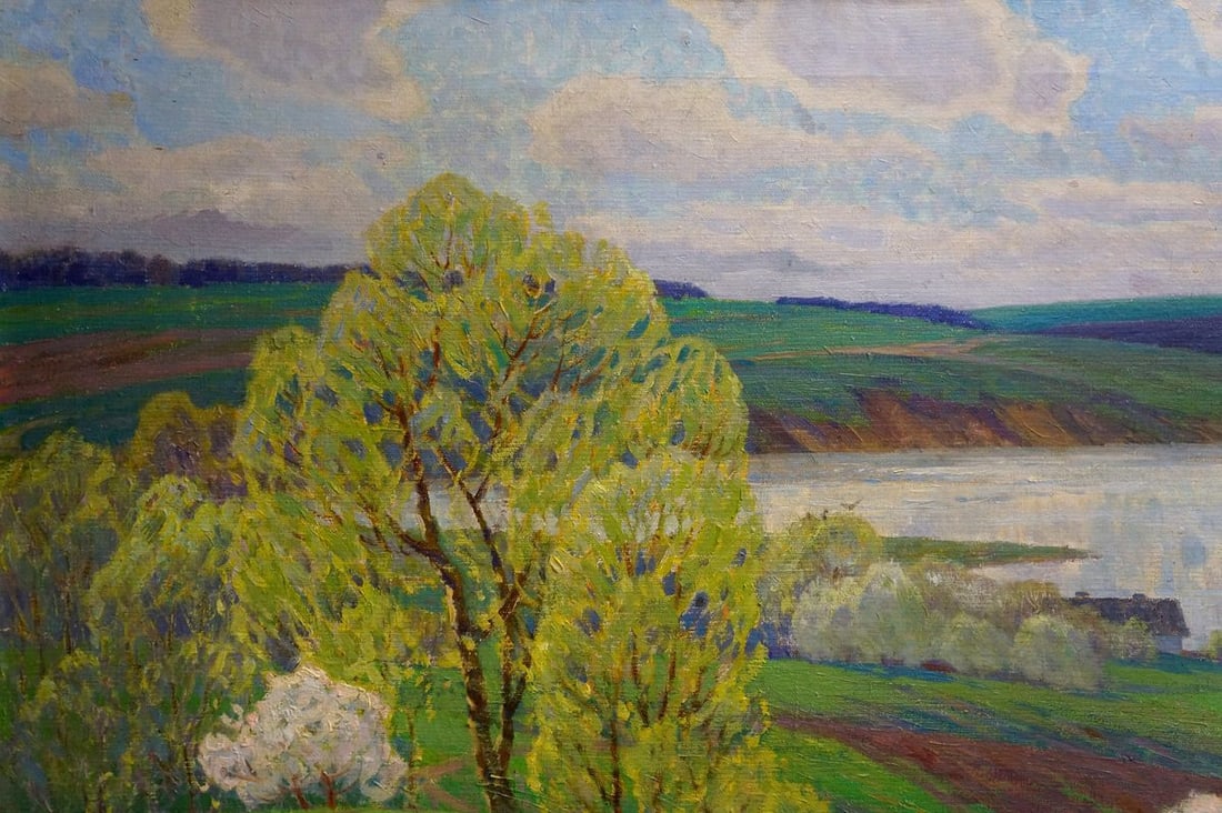 Oil painting Spring Zlyden Yuri Fedorovich - 3