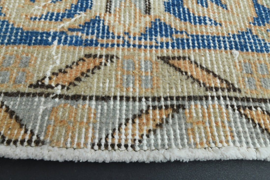 6.5x9.5 Orange Area Rug - 7