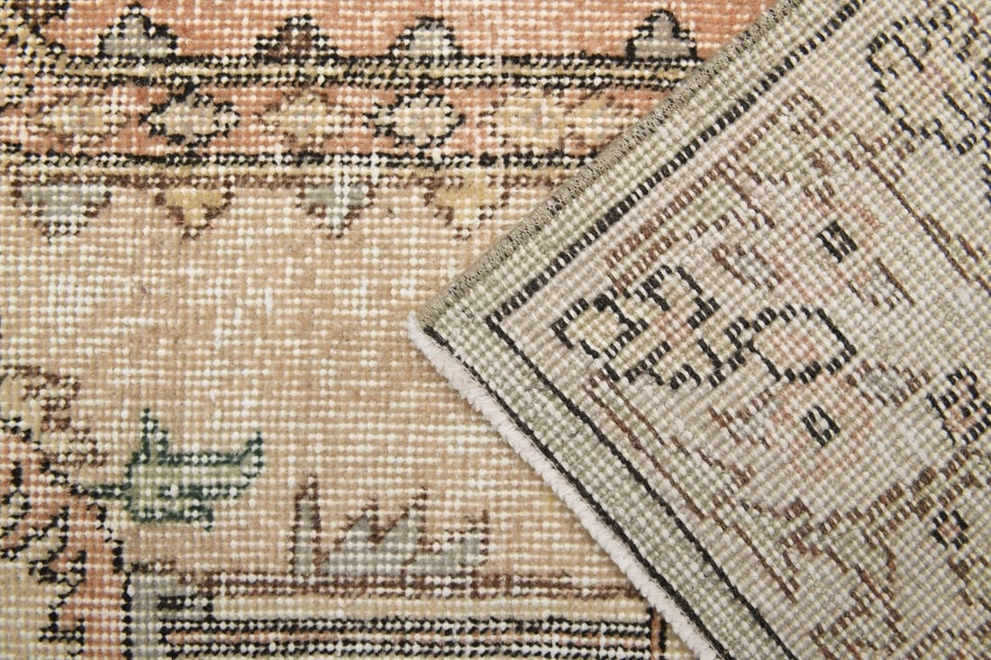 6x10 TURKISH RUG, Vintage Area - 3