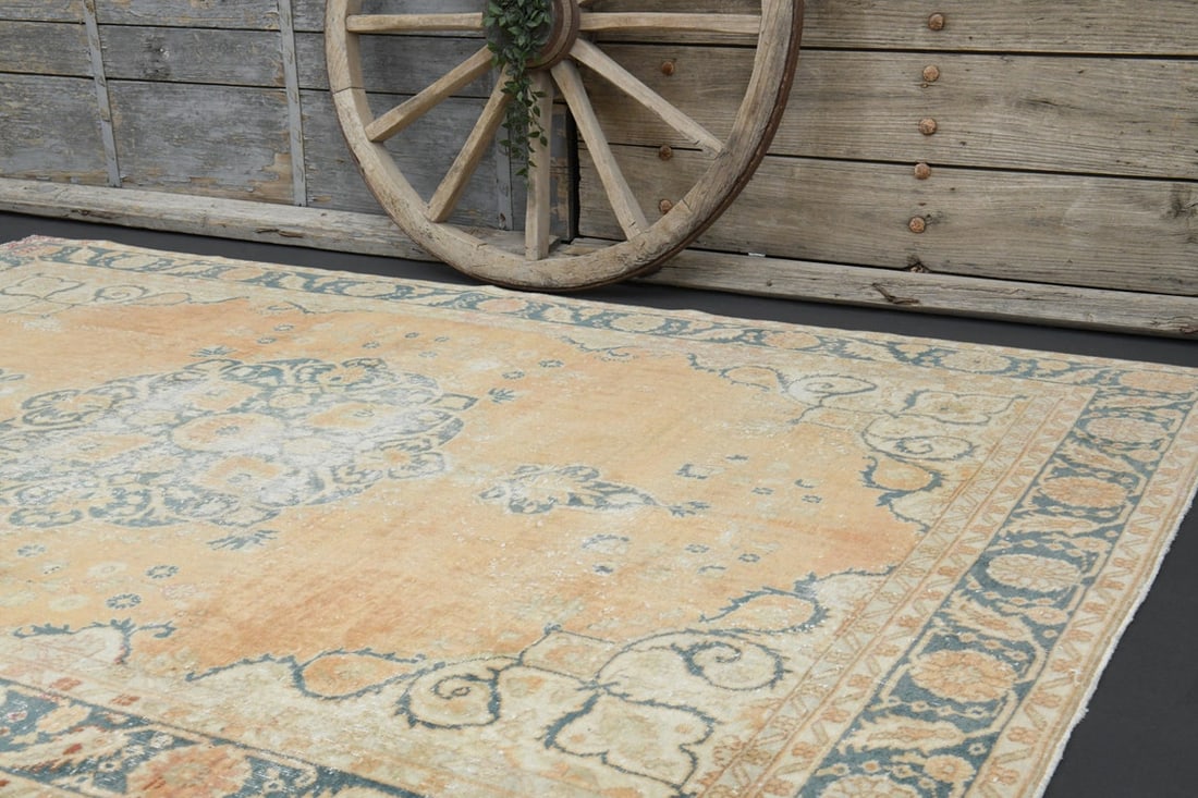 7x10 TURKISH VINTAGE Living Room Décor - 8