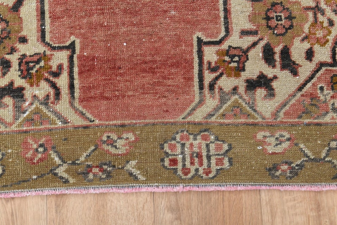 5'6x10'4 ft, LUXURY PINK RUG - 6