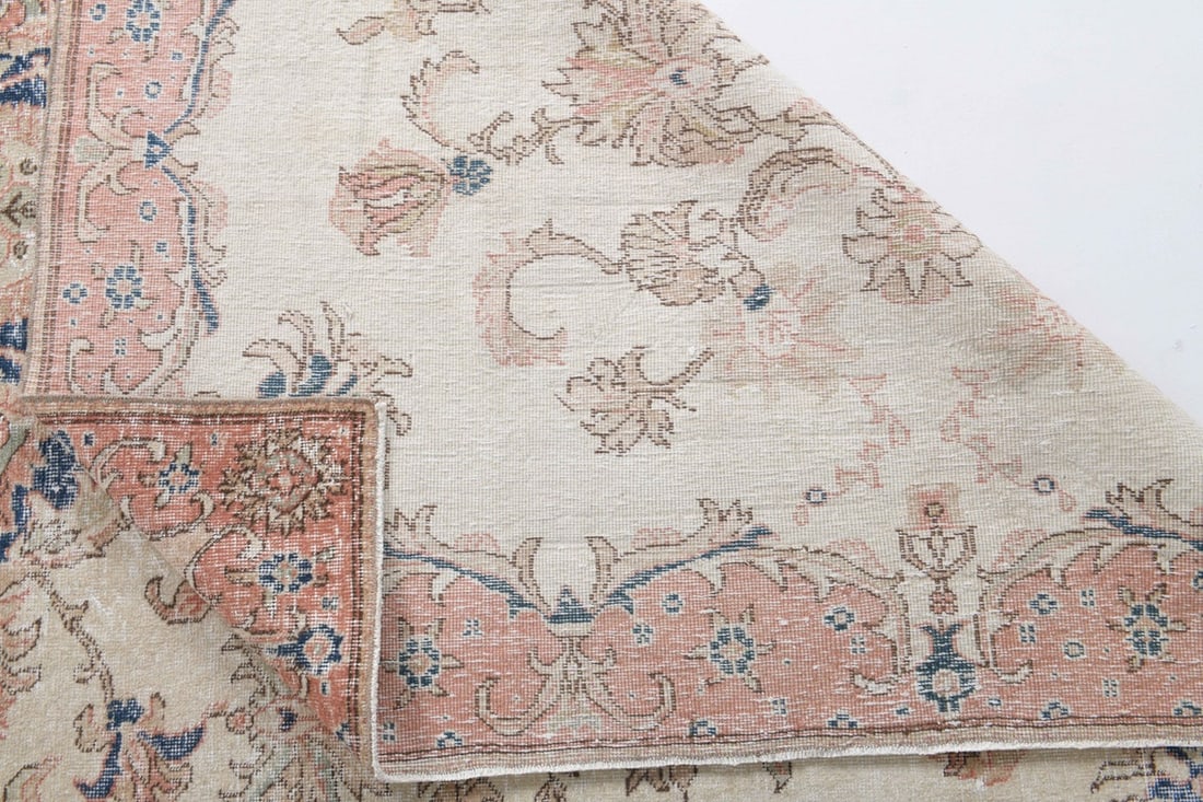 6.3x10.4 ft, TURKISH Rug, Vintage - 8