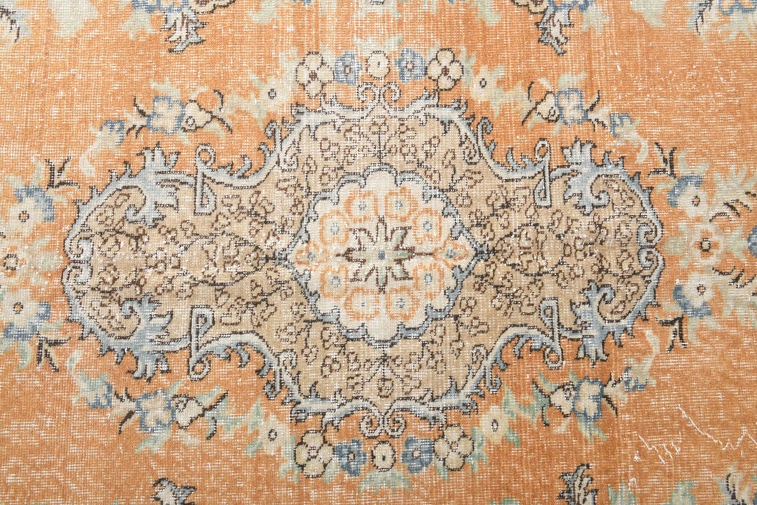 5.7x9.5 ft, TURKISH Rug, Oushak - 6