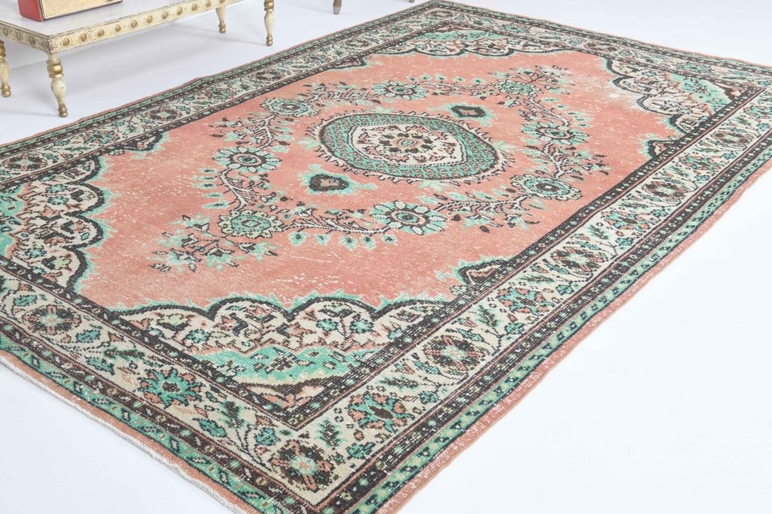 6.3x9.5 ft, TURKISH Rug, ORIENTAL - 2