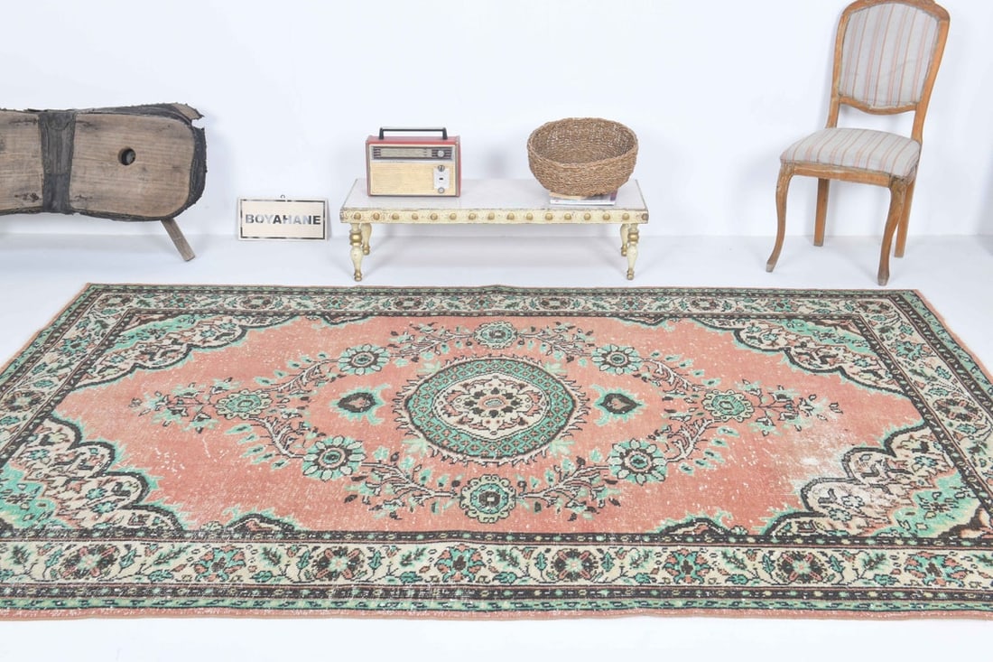 6.3x9.5 ft, TURKISH Rug, ORIENTAL - 4