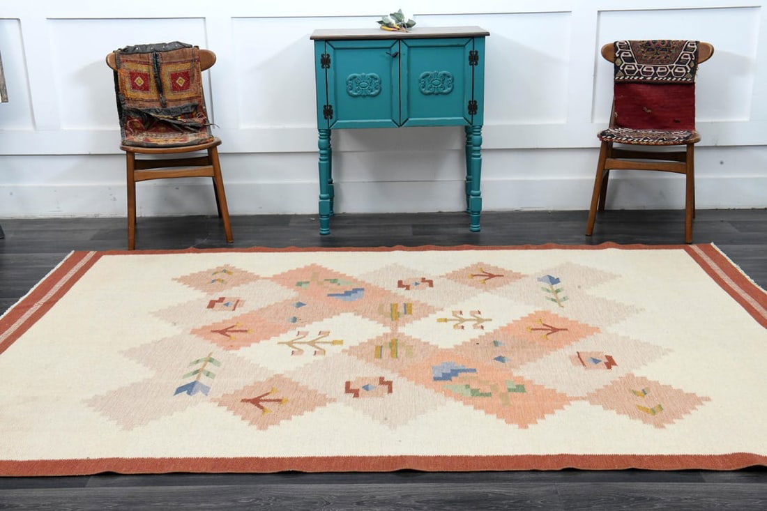 6x9 TURKISH Rug, Vintage - 3