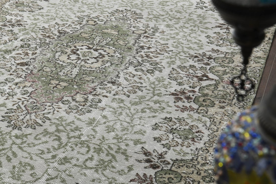 4'8x7'6 ft, BEIGE MINIMALIST RUG - 8