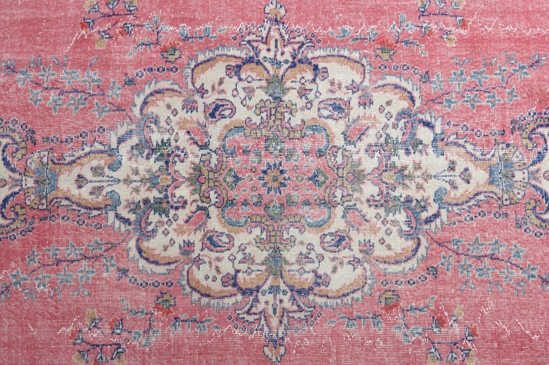 7.1x10'2 ft, VINTAGE TURKISH RUG, Living Room - 5