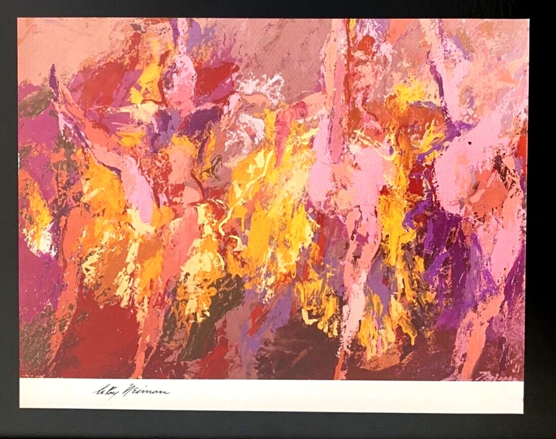 LEROY NEIMAN + SKETCHBOOK DRAWING PARIS + CIRCA 1970'S + SIGNED PRINT FRAMED - 2