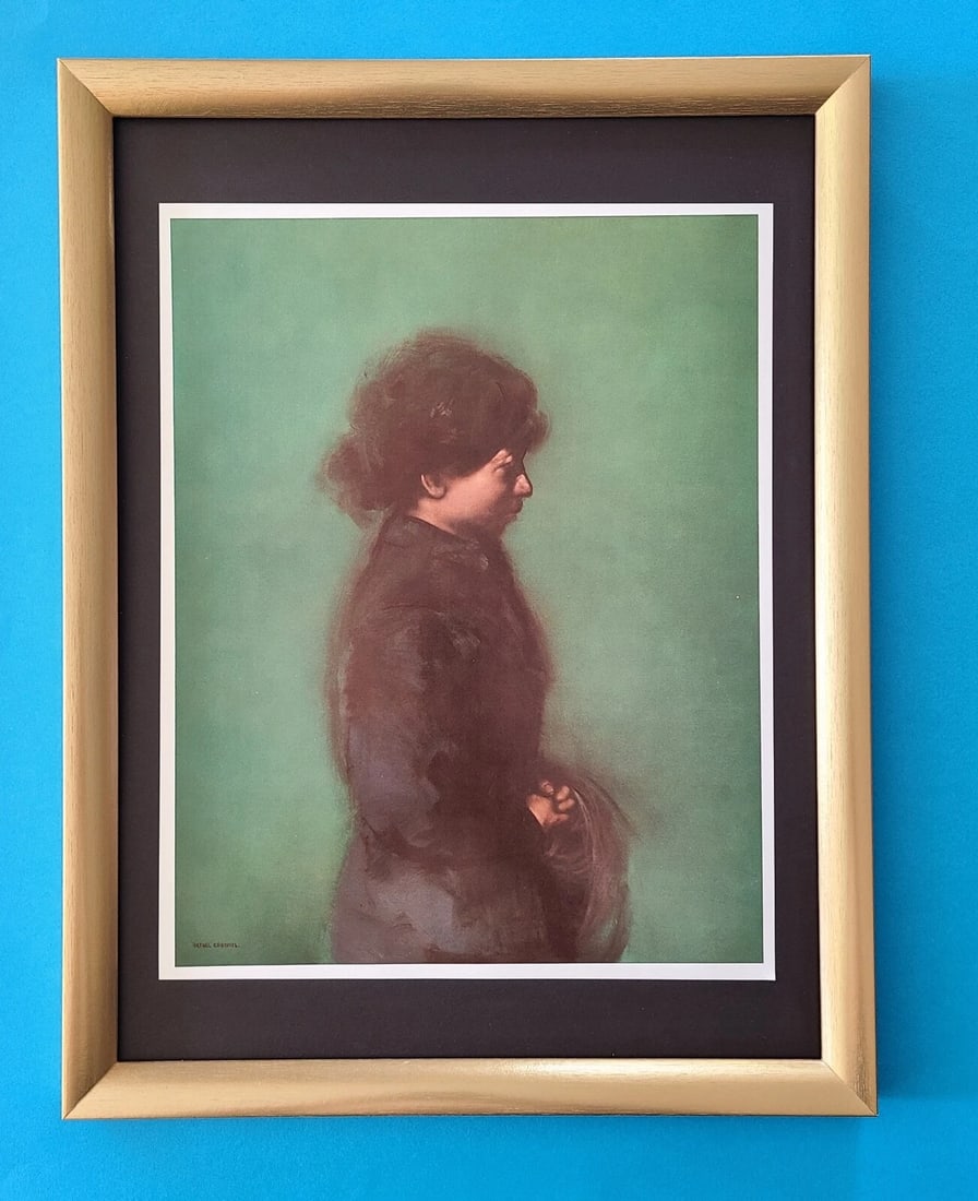 RAFAEL CORONEL + MEXICAN MASTER BEAUTIFUL LG PRINT + SIGNED MOUNTED AND FRAMED: This is a beautiful Vintage Print from Mexican Master RAFAEL CORONEL Commissioned from the Art Collection of PEMEX (Petroleos Mexicanos) Printed in Magnolit Couche Paper in1990 By Galeria Misrachi in