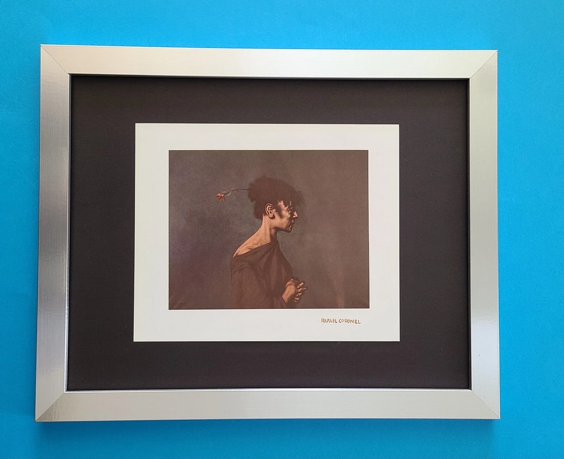 RAFAEL CORONEL + MEXICAN MASTER BEAUTIFUL PRINT + SIGNED MOUNTED AND FRAMED (1 of 3)