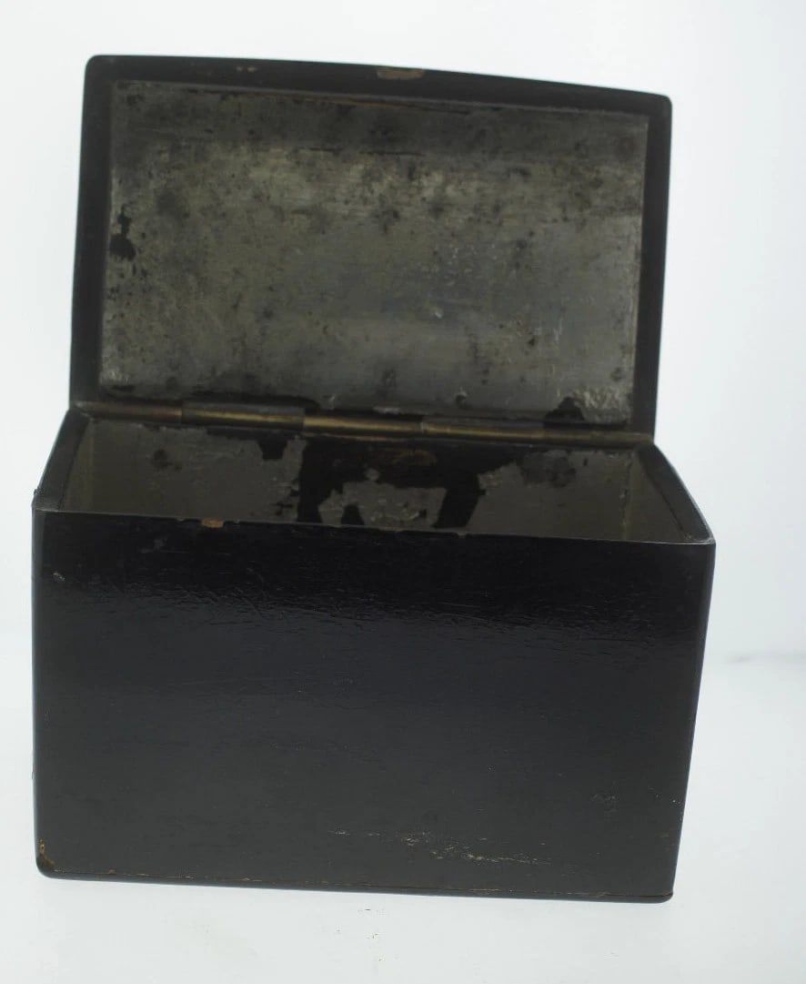 RUSSIAN LACQUER BOX THREE HORSES SLEIGH VINTAGE TROYKA HAND PAINTED UNIQUE - 3