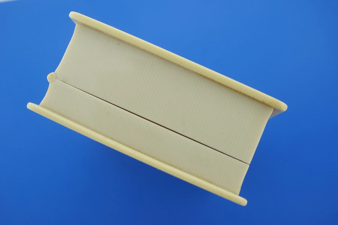 VICTORIAN C.1900 ANTIQUE BOX CASE JEWELRY STAMPED UNIQUE - 3