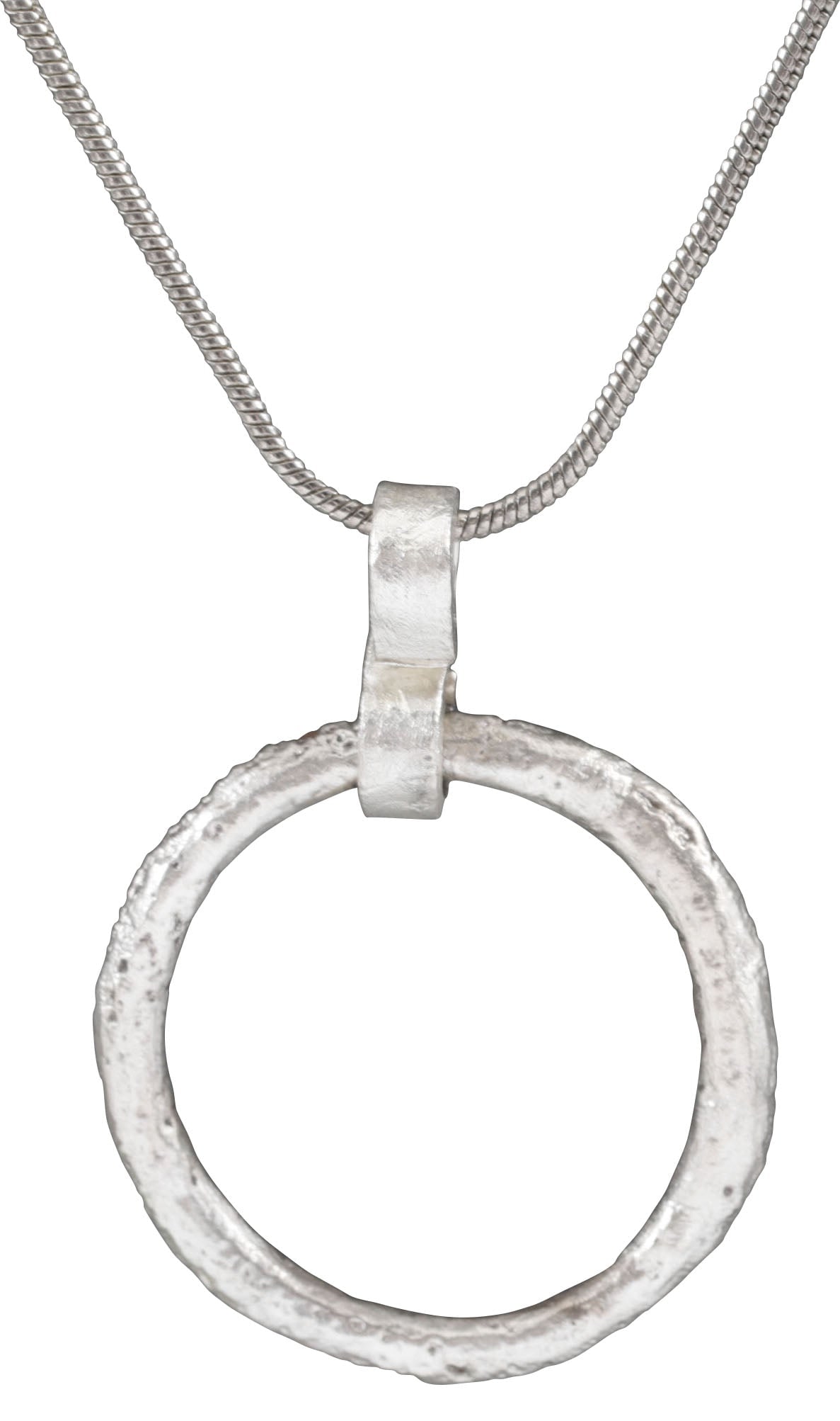 CELTIC PROSPERITY RING NECKLACE, ENGLAND C.400-100 BC - 2