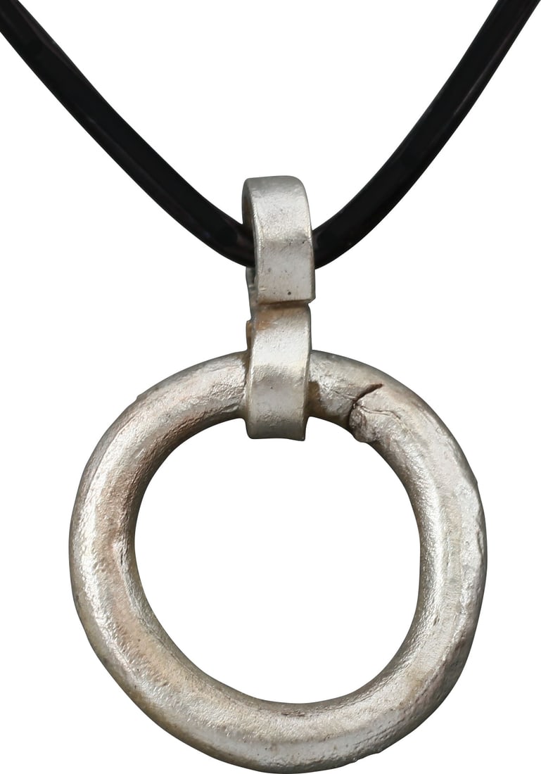 CELTIC PROSPERITY RING NECKLACE C.400-100BC - 2