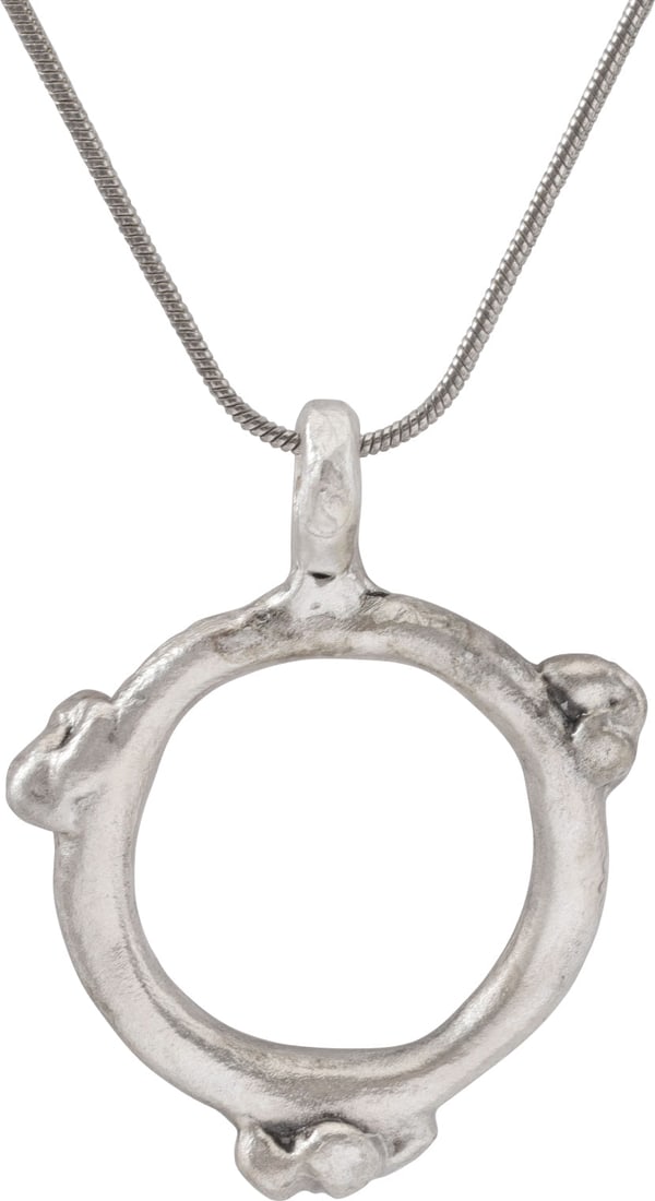 CELTIC PROSPERITY RING NECKLACE, C.300-100 BC - 2