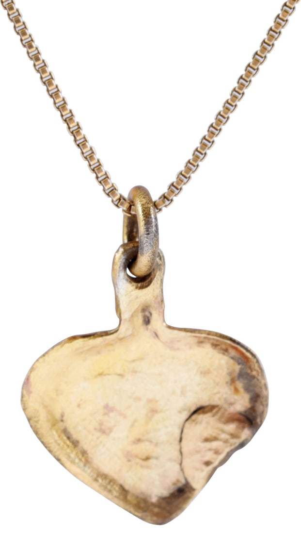 VIKING HEART PENDANT NECKLACE, C.950-1050 AD - 2