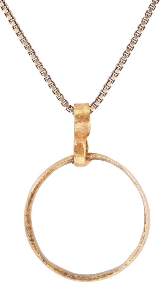 VIKING BEARD RING NECKLACE, 9TH-11TH CENTURY - 2