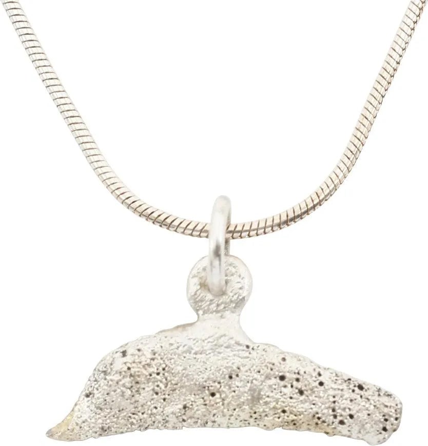 GREEK/UKRAINE BRONZE DOLPHIN PENDANT NECKLACE, 5TH-4TH CENTURY BC - 2