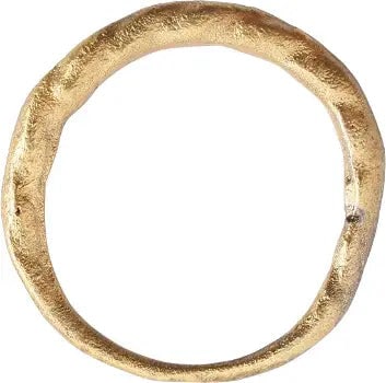ANCIENT VIKING ROPED OR TWIST WEDDING RING, SIZE 9 - 2