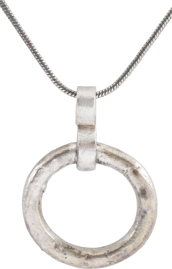 CELTIC PROSPERITY RING NECKLACE C.400-100 BC - 2