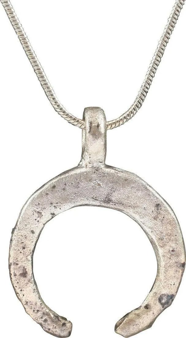 VIKING LUNAR PENDANT, C.850-1050 AD - 2