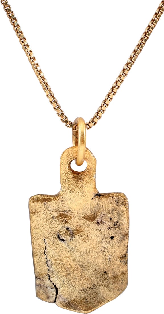 RARE VIKING WOMAN WARRIOR’S BRACELET PENDANT NECKLACE - 2