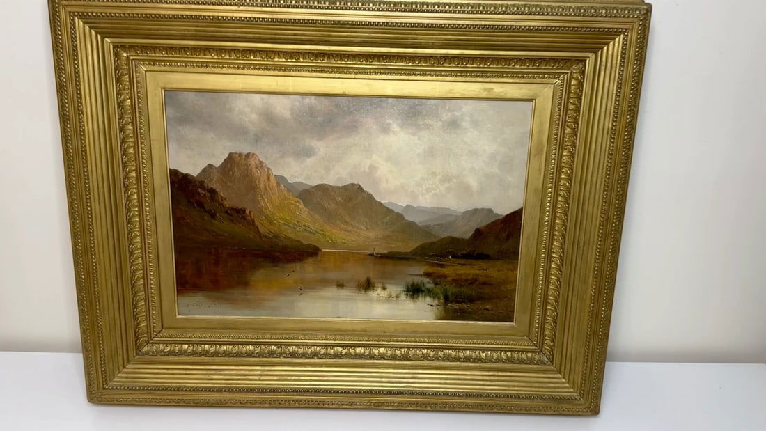 Landscape Masterpiece Painting Windermere Sunrise by Alfred de Breanski Jr - 2
